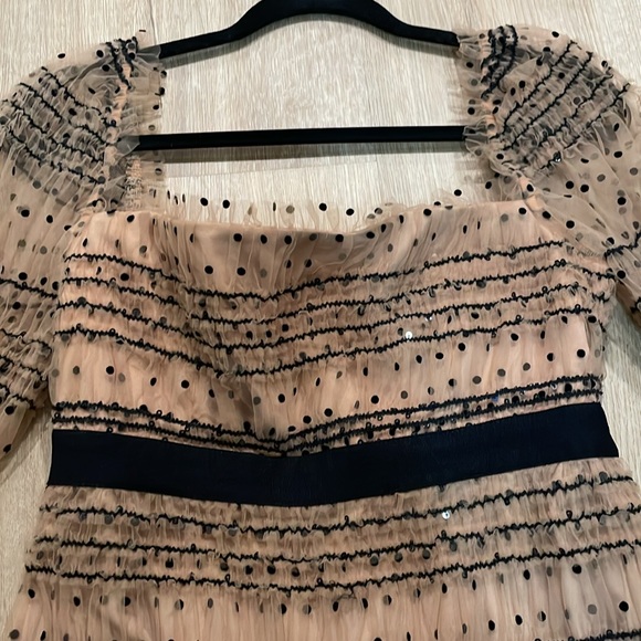 Self Portrait Shirred Dress - Picture 4 of 6